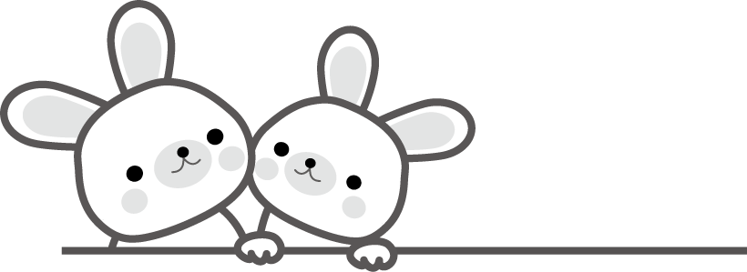 かわいいイラスト 無料イラスト フリー素材 うさぎ２