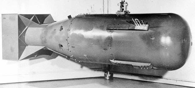 Less than two percent of the Hiroshima bomb's uranium actually detonated