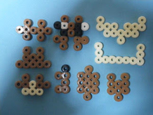アイロンビーズ ポケモン イーブイ 難度 易 3dperlerbeadsお手軽頑固な立体アイロンビーズ
