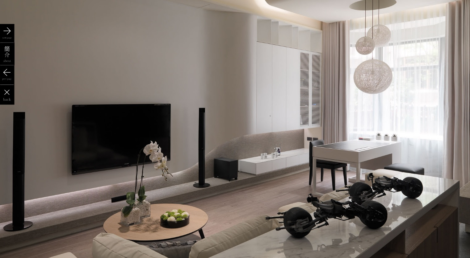 white modern living room 2  Interior Design Ideas.