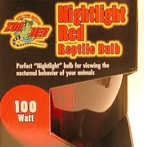 Zoo Med Nightlight Red Reptile Bulb 40W