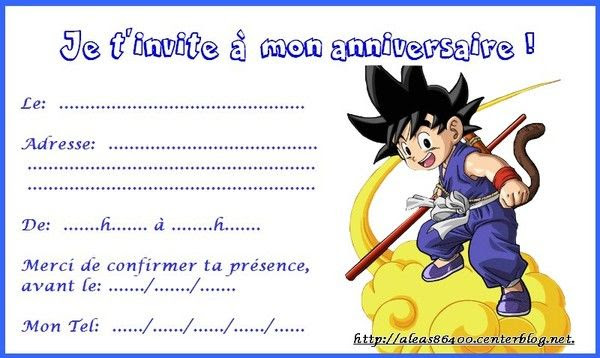 Cartes Dragon Ball