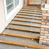 Build Wooden Stairs Over Existing Cement