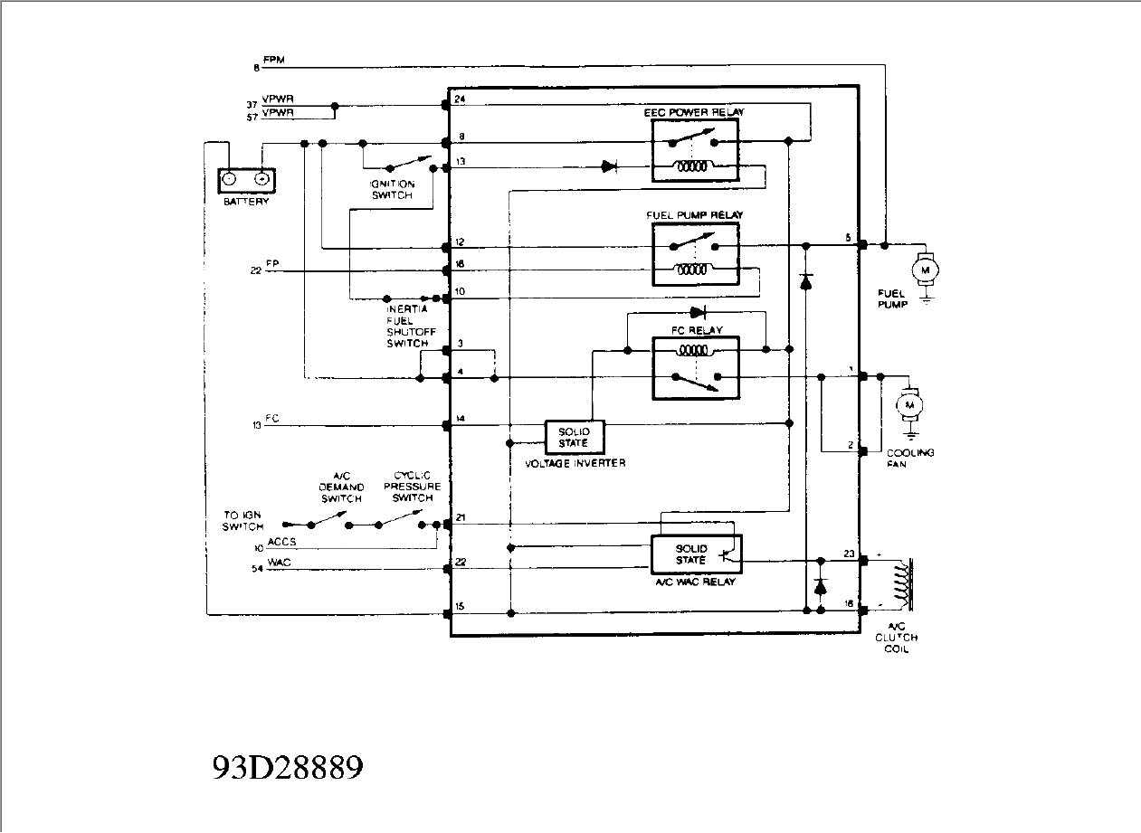 1994 E350 Electric Radiator Fan Wiring Diagram