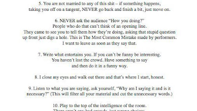 Stand-Up Comedy Writing Exercises Pdf