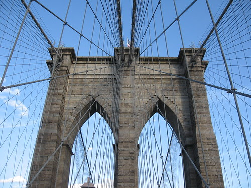 Brooklyn Bridge arches