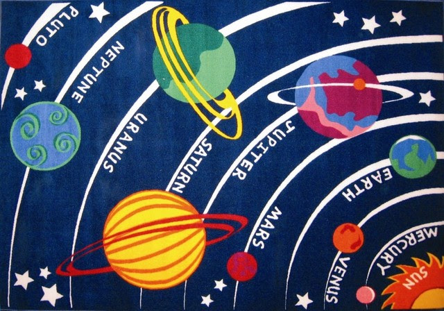 LA Rug Solar System Rug - eclectic - kids rugs - by Amazon