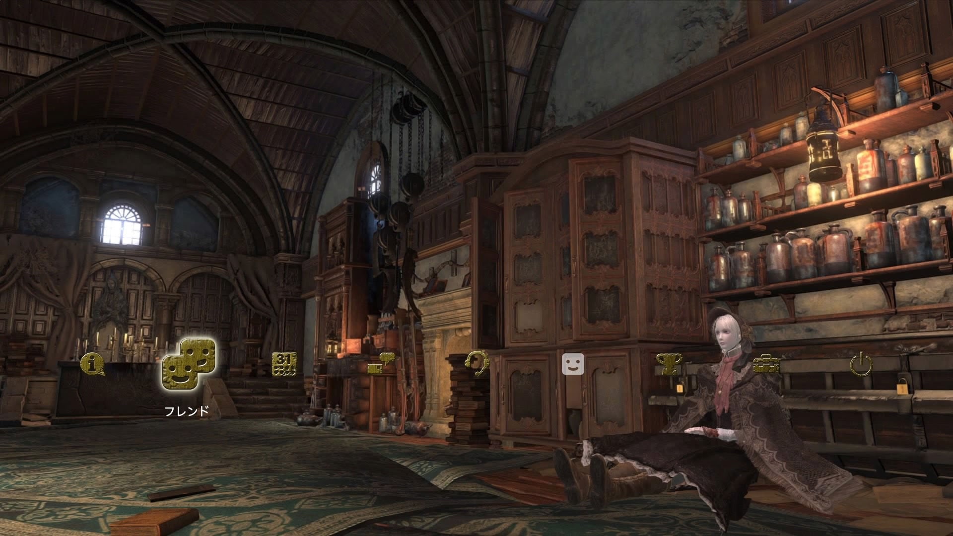 Bloodborne Ps4用カスタムテーマ 狩人の夢 配信 最果てのトロフィー雑記