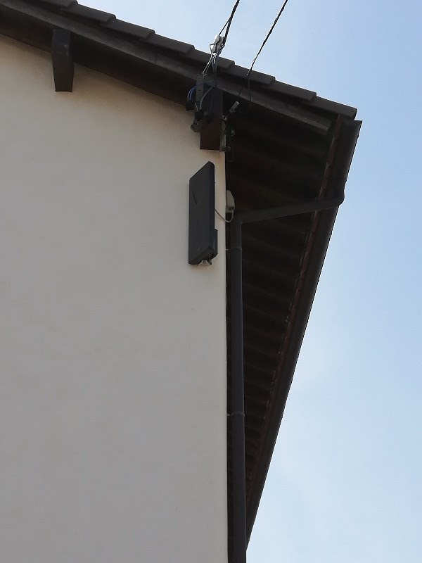 愛知県日進市新築住宅☆おしゃれなブラック仕様☆壁面テレビアンテナ工事行いました - 愛知・岐阜のアンテナ工事専門｜Star Antena