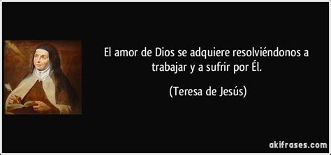 el amor de dios se adquiere resolviendonos  trabajar