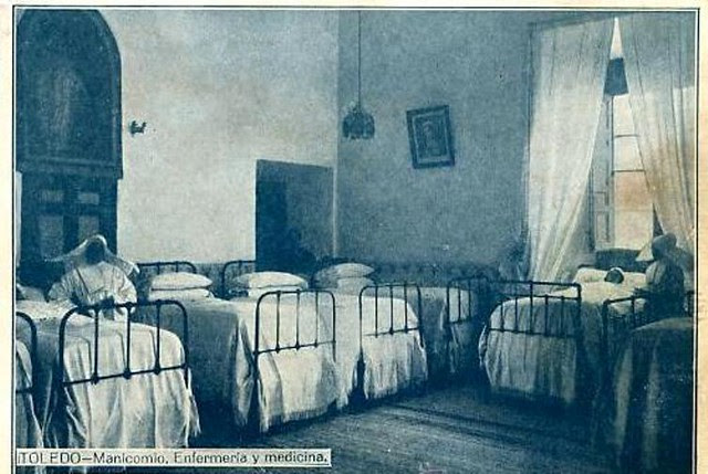 Hospital del Nuncio de Toledo a comienzos del siglo XX. Fotografía Rodríguez