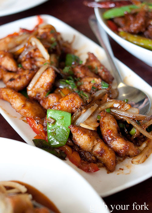 manchurian chicken at indian chopsticks, harris park