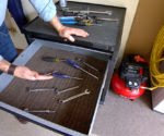 Tip for Storing Hand Tools in a Drawer