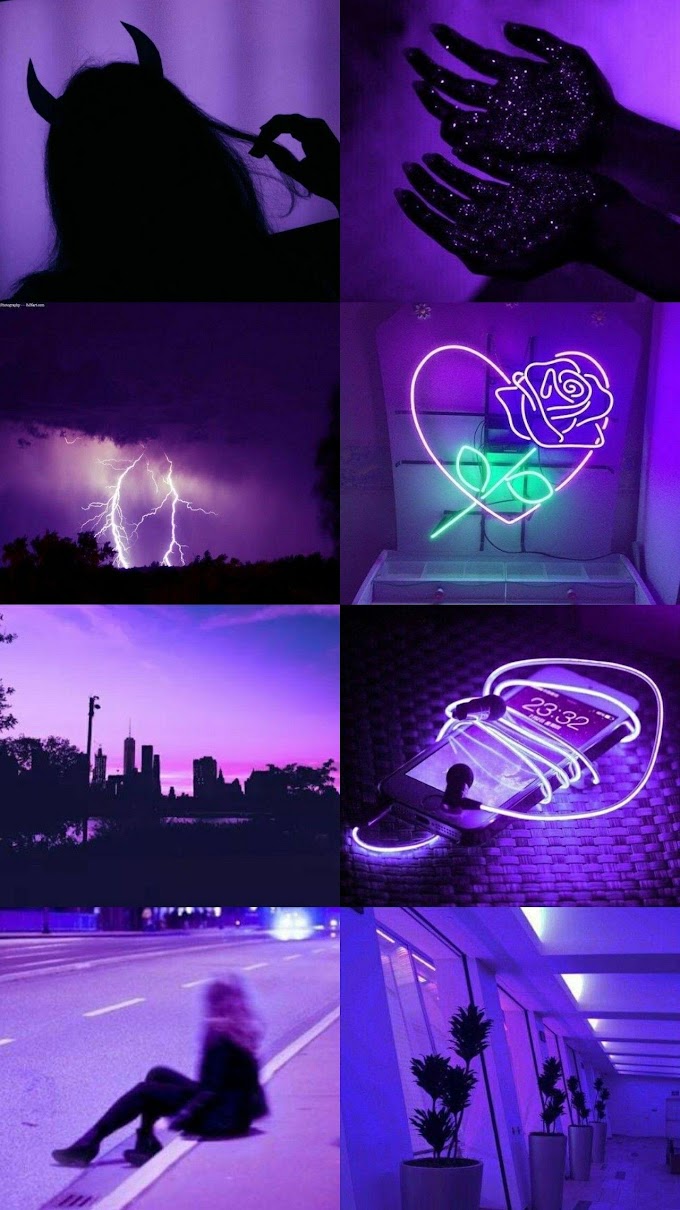 Amazing Purple Aesthetic Wallpaper Anime Download