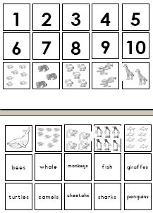 Animals worksheets and downloads – LessonSense.com