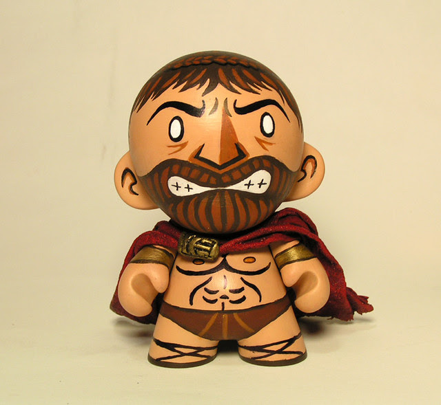 Lil' Leonidas Mini Munny by Hefnatron