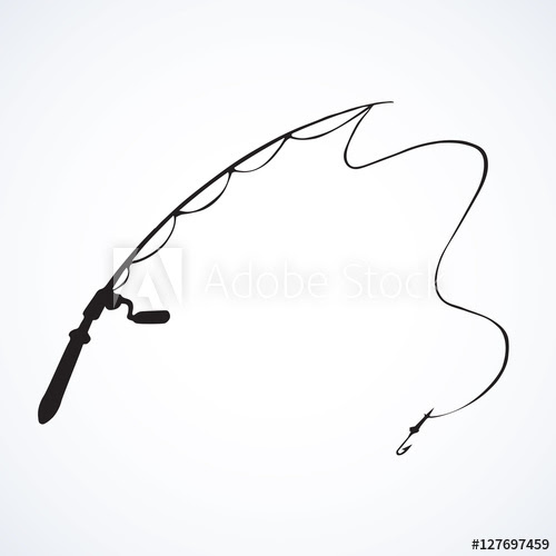 Download Fishing Rod Vector at GetDrawings | Free download