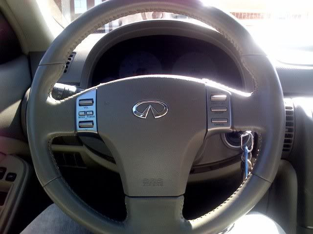 stirring wheel of my car