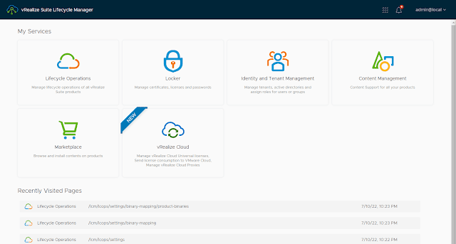 Upgrade vRealize Automation with vRealize Suite Lifecycle Manager vRSLCM