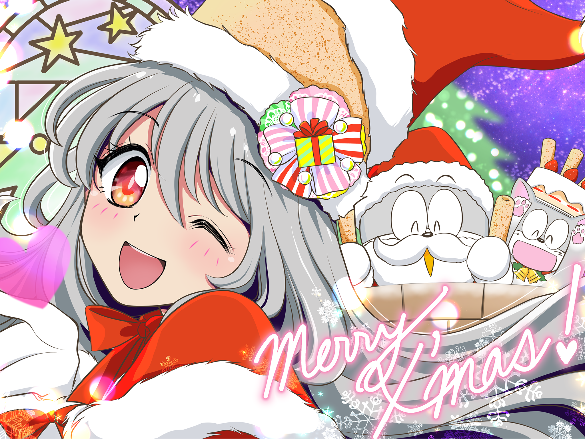 12月 壁紙プレゼント うまみちゃん公式サイト