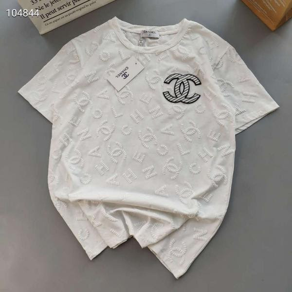 シャネルｔシャツ レディース Chanel半袖 可愛い 白 綿 カットソー トップス ロゴtシャツ ブランド