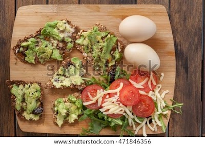Avocado And Vegemite On Toast