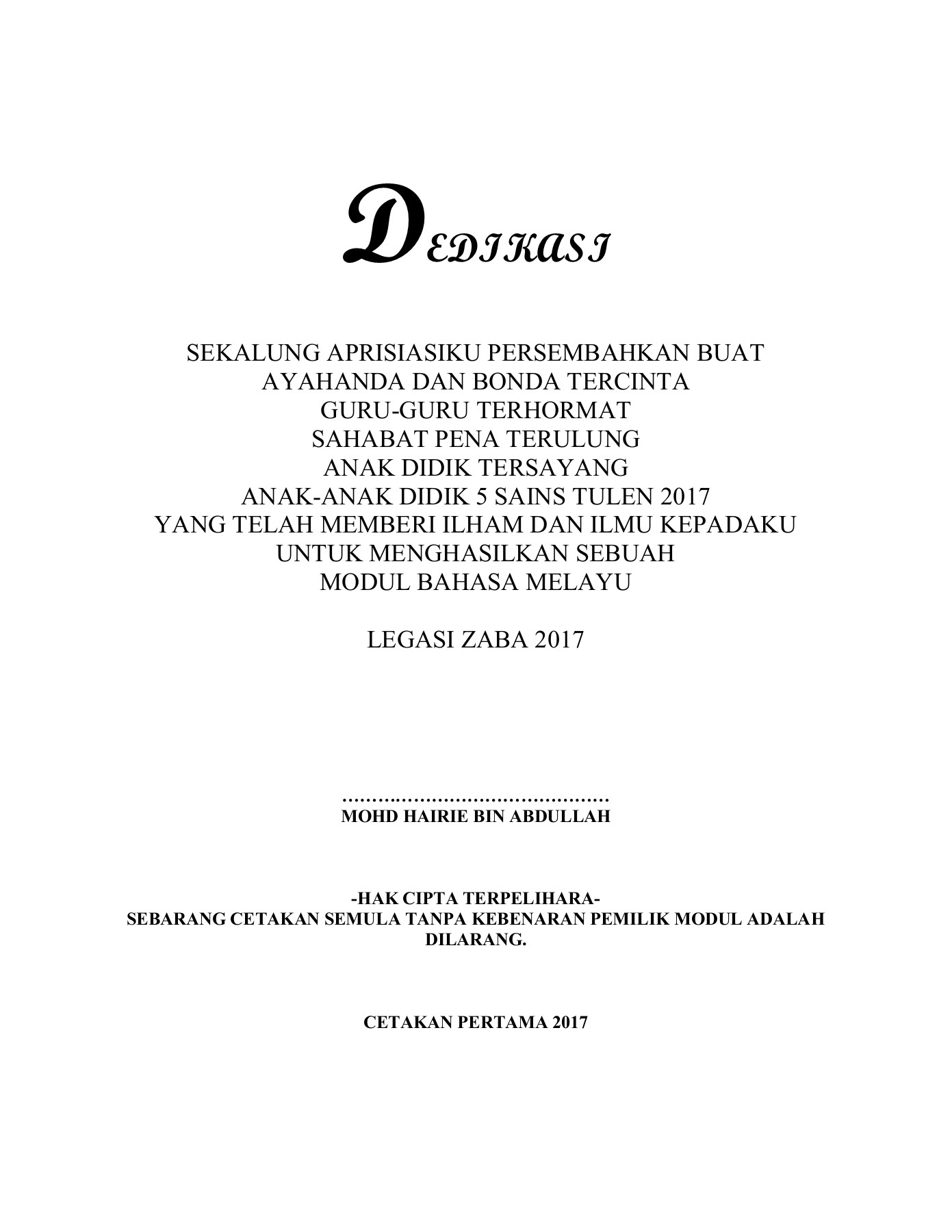 Modul Karangan Pages 1 50 Text Version Anyflip