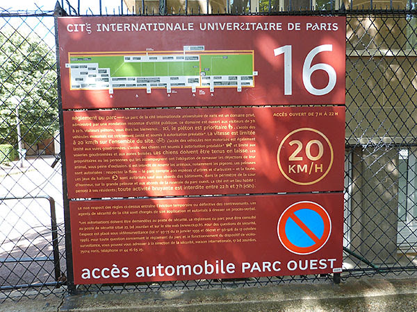 Cité internationale universitaire de paris