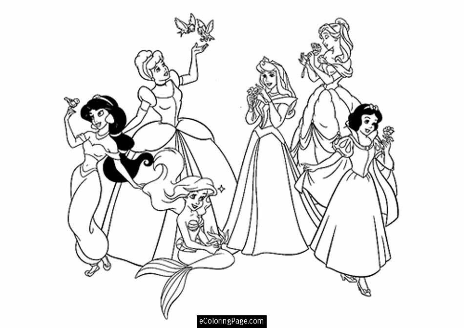 Free Printable Coloring Pages Of Disney Princesses, Download ...