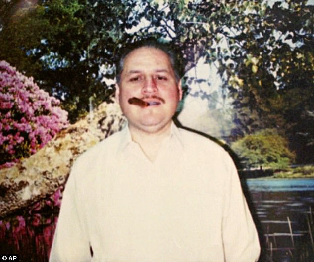 Mass murder: Carlos, pictured, was already serving two life terms for terror offences. He was convicted in 1997 of murdering two French police officers and an informant in 1975 in Paris. In 2011 he was found guilty of masterminding attacks on two trains that killed 11 people and wounded about 150 more