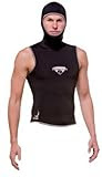 Henderson Men's H2 5/3mm Hooded Vest (Black, Medium)