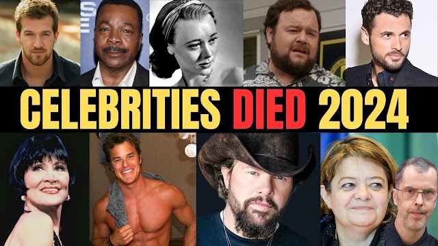Famous Personalities Who Died in 2024