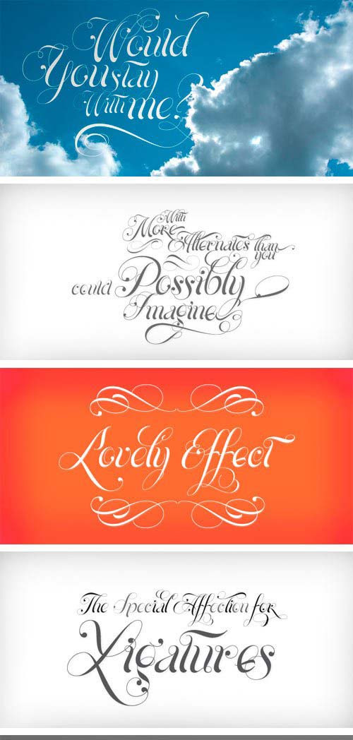 Parfait Script Font Family