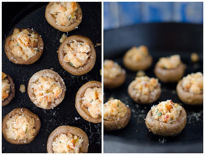 Thanksgiving Leftovers: Cornbread Stuffing Stuffed Mushrooms : Stuffing Stuffed Mushrooms - Host The Toast / Seriously, the best stuffing i have ever tried!