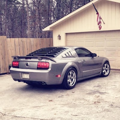Rear Window Louvers