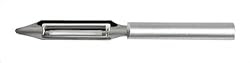 Rada Cutlery Vegetable Peeler, Made in USA, Aluminum Handle (R132)