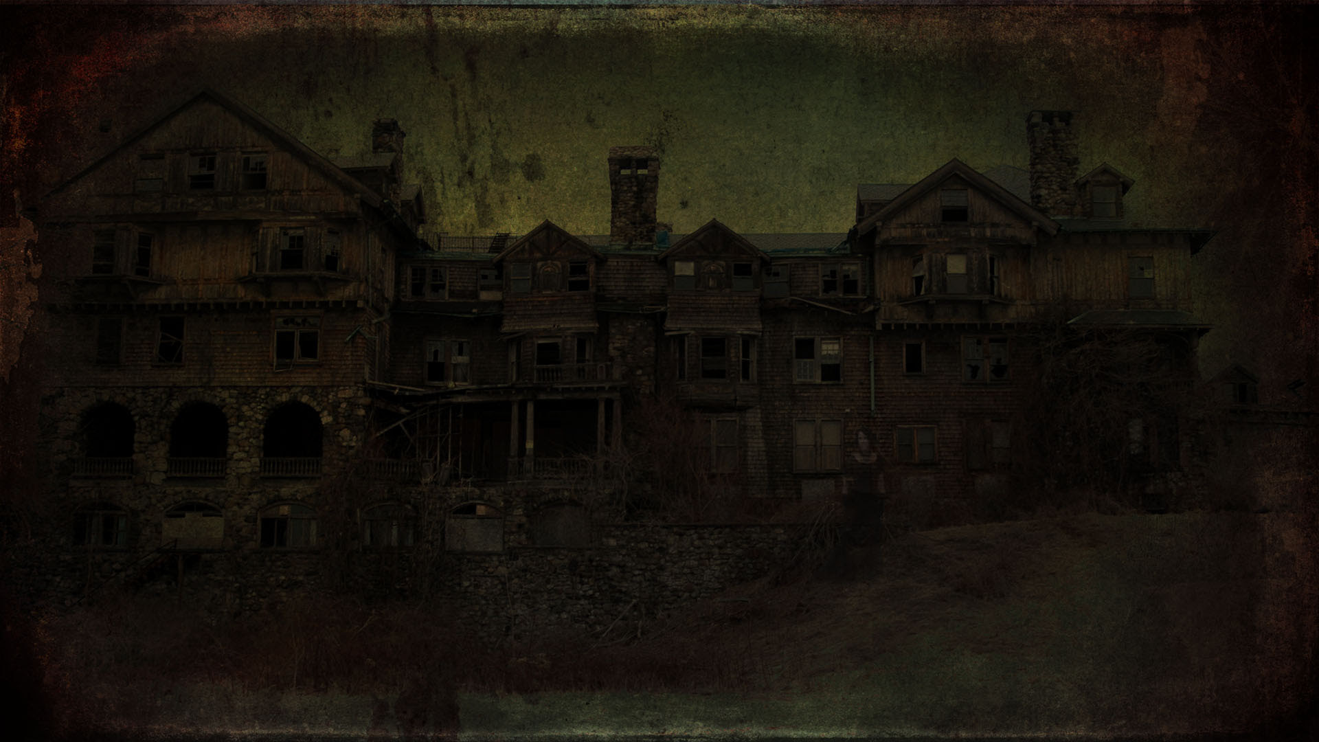 Haunted House HD Wallpaper - WallpaperSafari