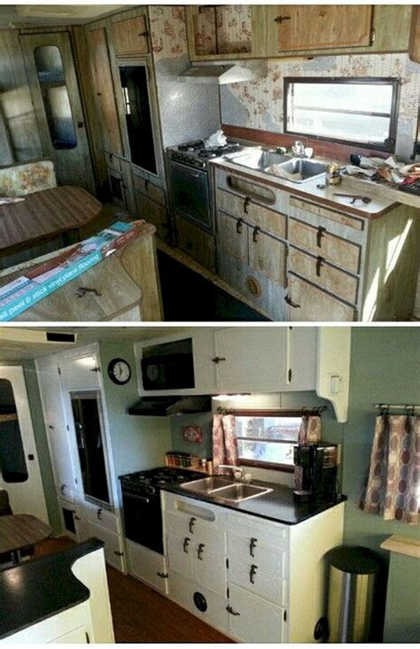 vintage camper remodels   afters vintage camper
