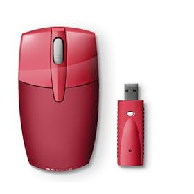 Belkin F5L017NGUSB Wireless Travel Mouse RED Mouse