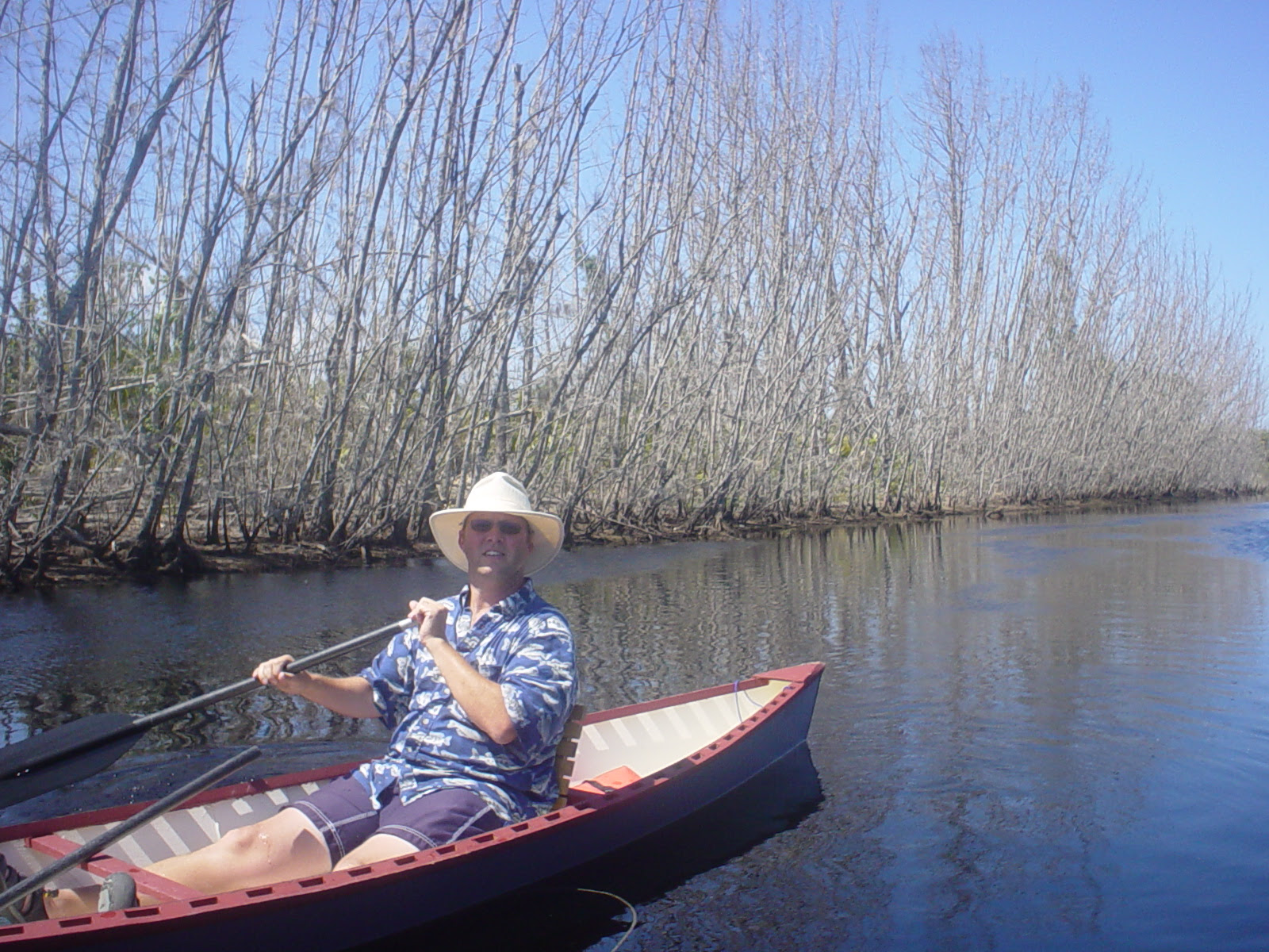 revisiting an old friend – home built wooden pirogue
