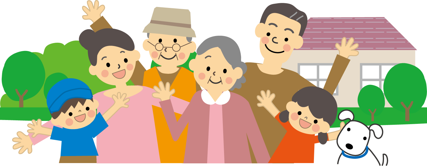 家族のイラスト 無料イラスト フリー素材2