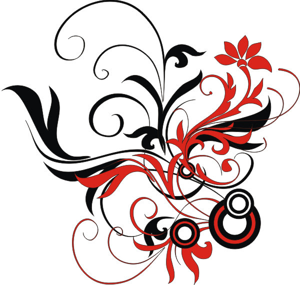  Gambar  Tato  Tribal Bunga  Cliparts co