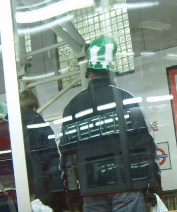 St Patricks Day Hat at Hammersmith