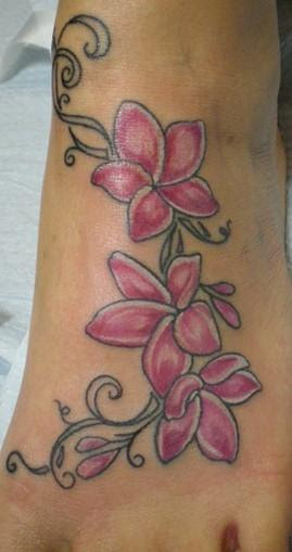 New Plumeria Tattoo