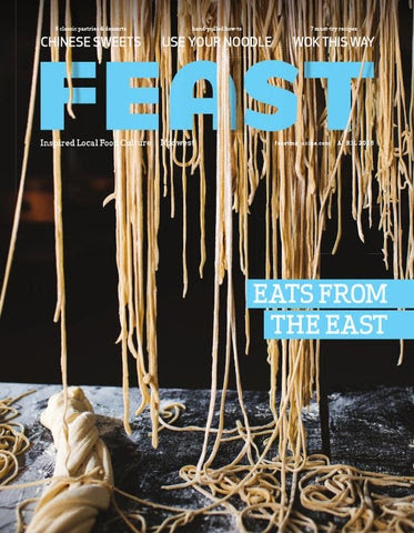 April 2016 Feast Magazine cover