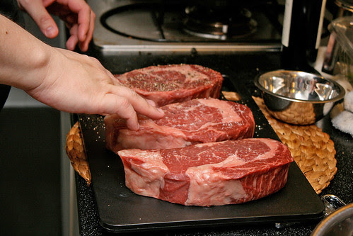Lovingly seasoned with salt and pepper