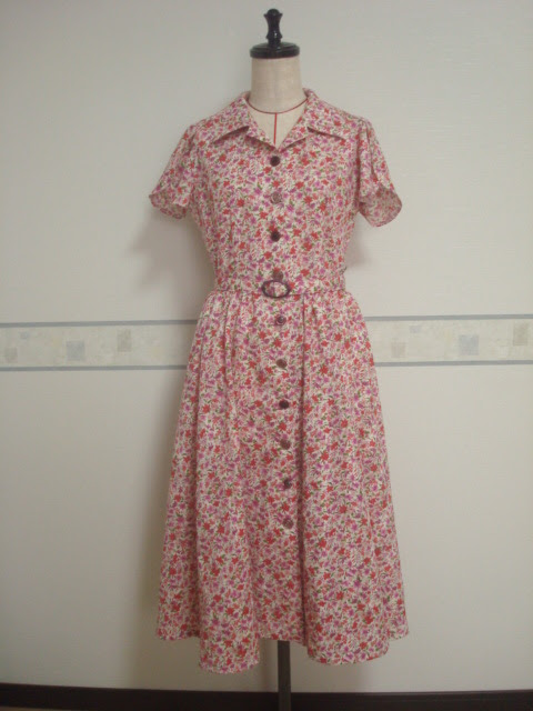 リバティプリントワンピース Shepherd日記