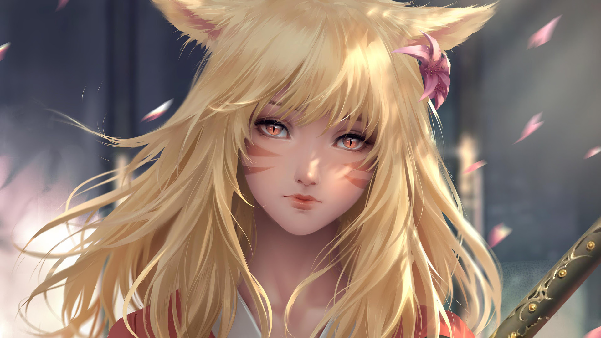 1920x1080 Sakura Anime 4k Laptop Full HD 1080P HD 4k ...