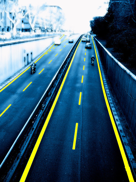 On the road
