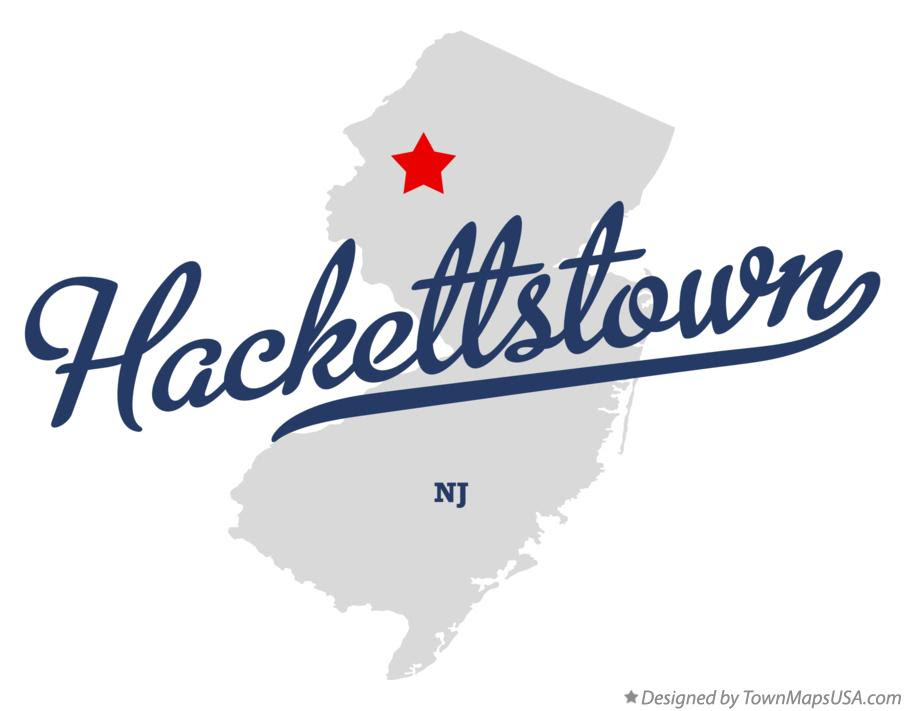 Map Of Hackettstown Nj